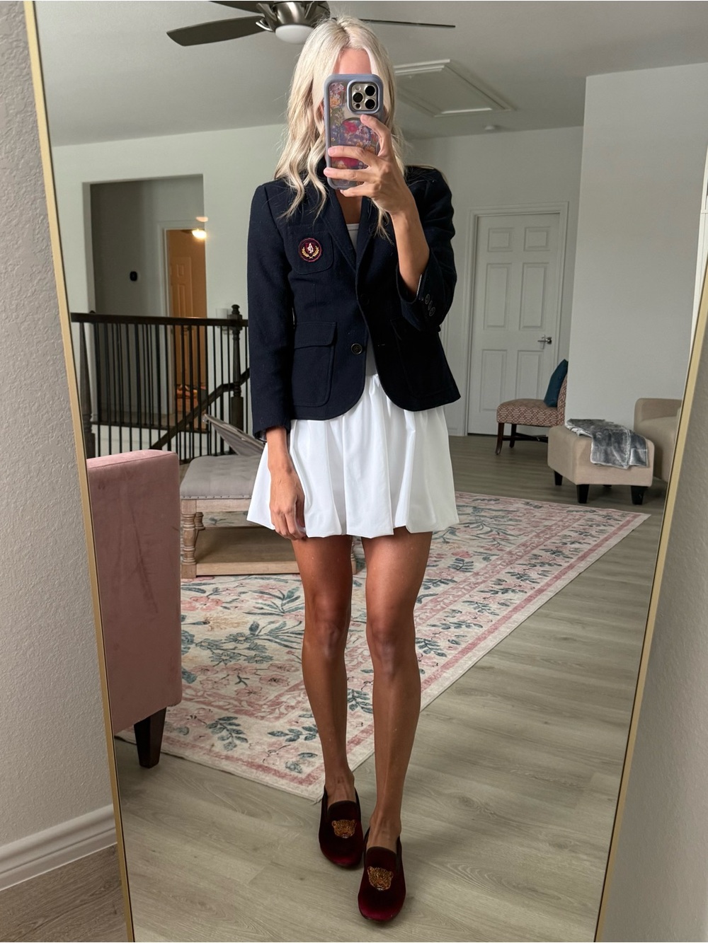 Abercrombie and Fitch women’s blazer size xs navy
